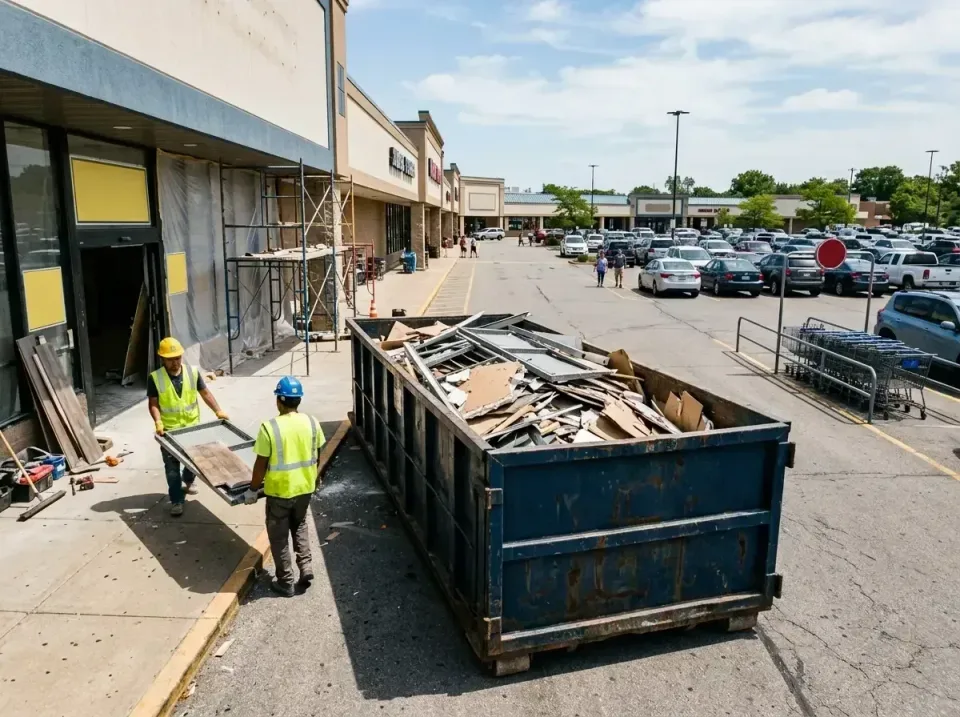 retail-store-renovation-debris-003 — frequently asked questions, Roll-off Dumpster Rentals in Lantana, TX